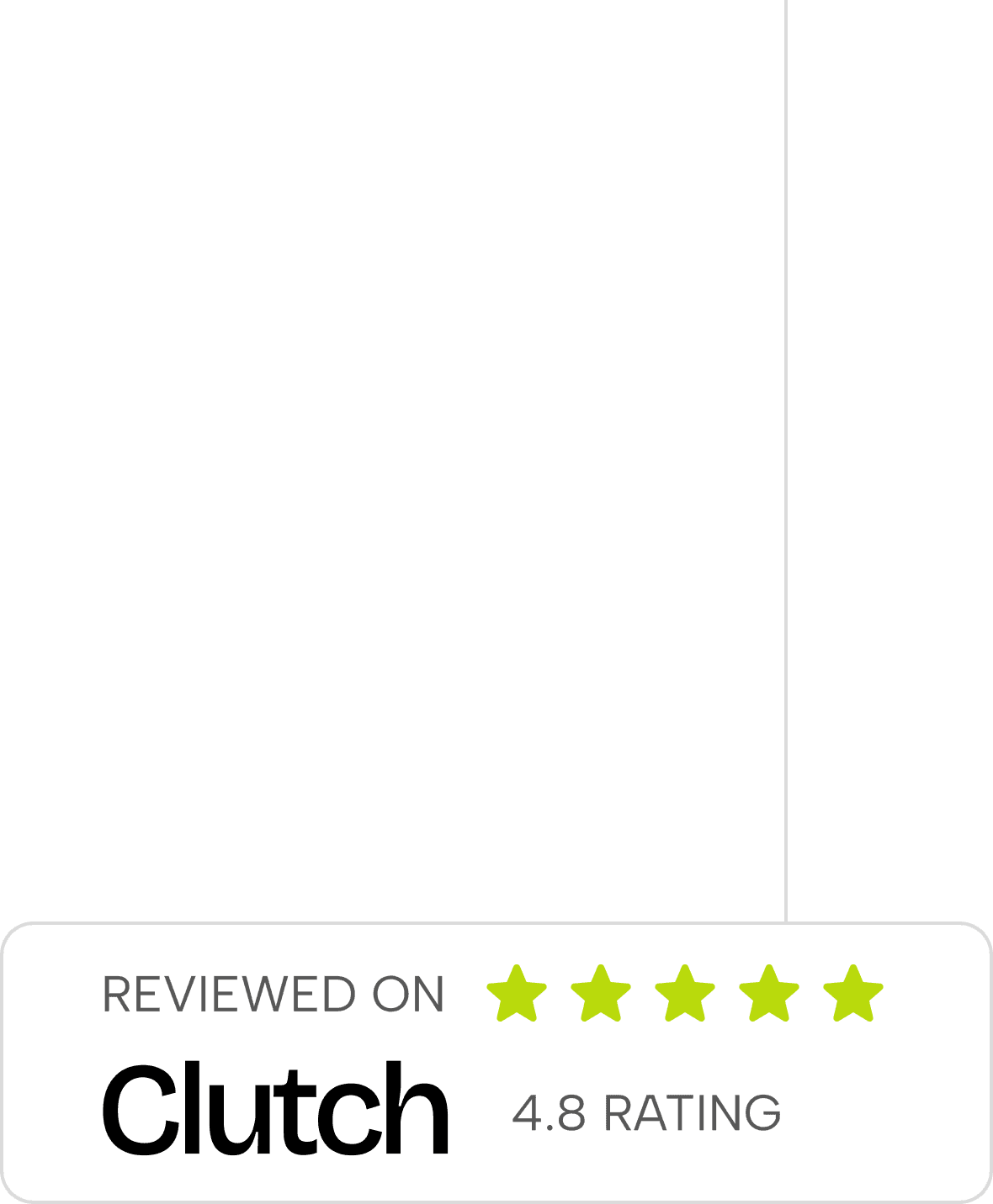 Clutch 4.8 Rating