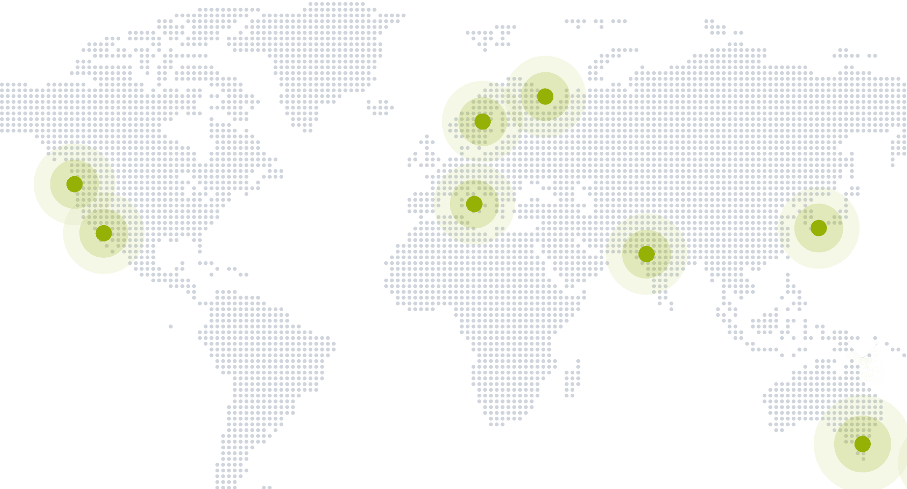 Global markets map